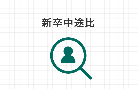 新卒中途比 新卒32% 中途68% 近年は即戦力となる中途採用を強化していましたが、新卒・中途入社の区別なく、誰もが挑戦できる職場です。新卒入社から着実にキャリアを積み、マネージャーとして活躍している社員も少なくありません。入社形態にかかわらず、昇進・昇格のチャンスが平等にあります。